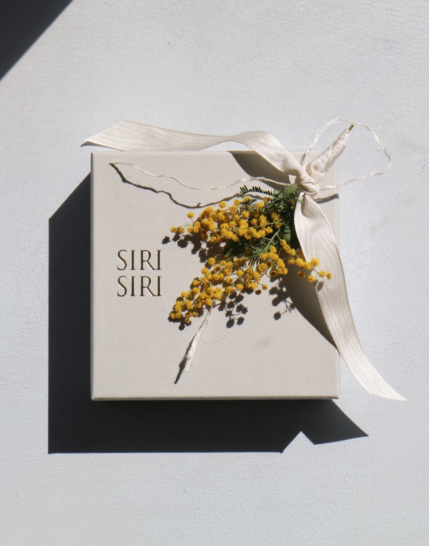 国際女性デー・ミモザスワッグプレゼント