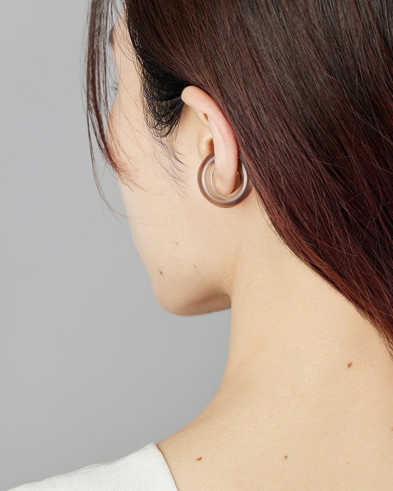 Biotope Single Ear Cuff SMOKE