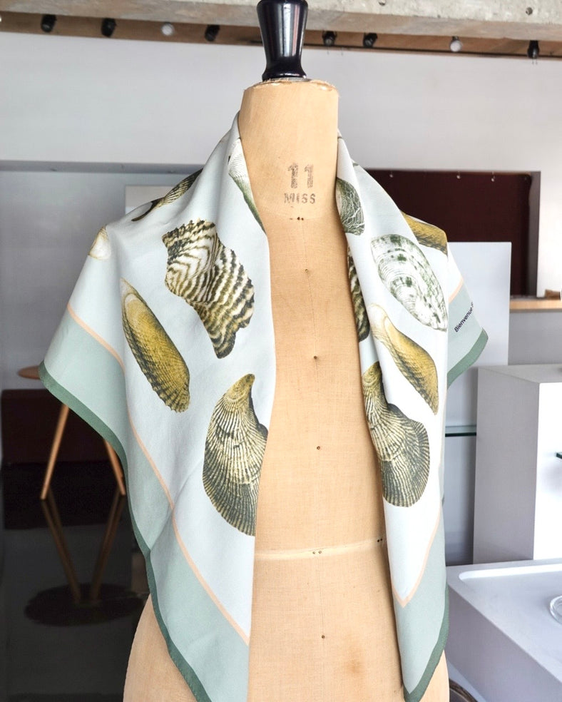 Bienvenue Studios × SIRI SIRI Scarf PACIFIC SETTLER