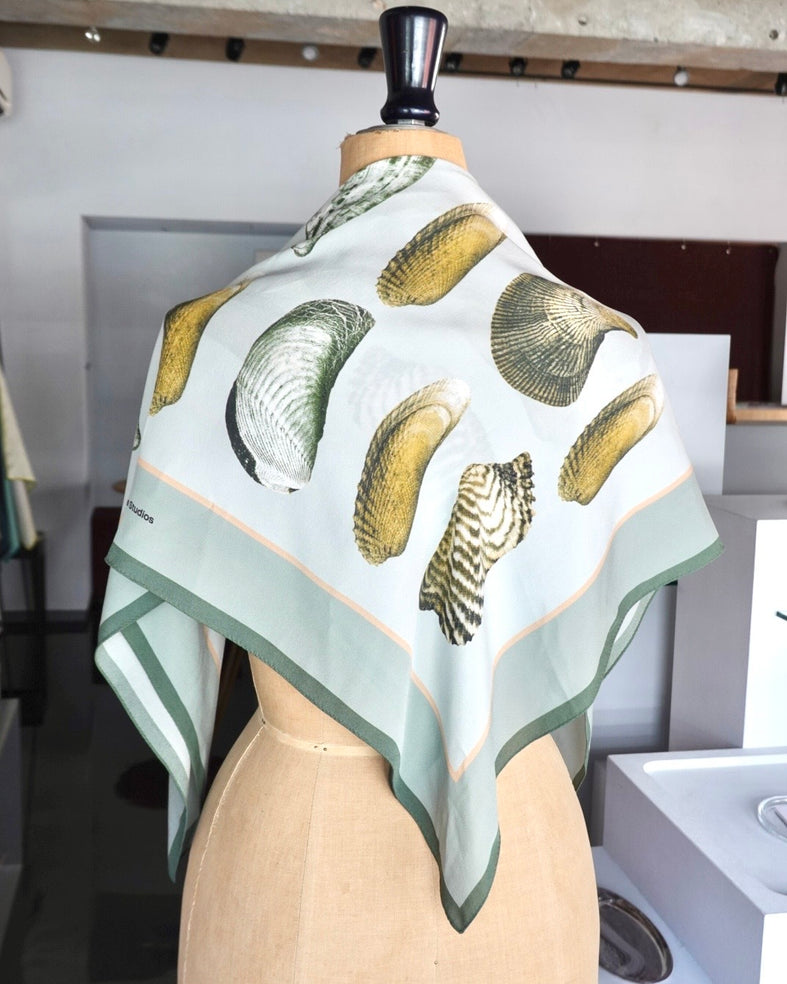 Bienvenue Studios × SIRI SIRI Scarf PACIFIC SETTLER