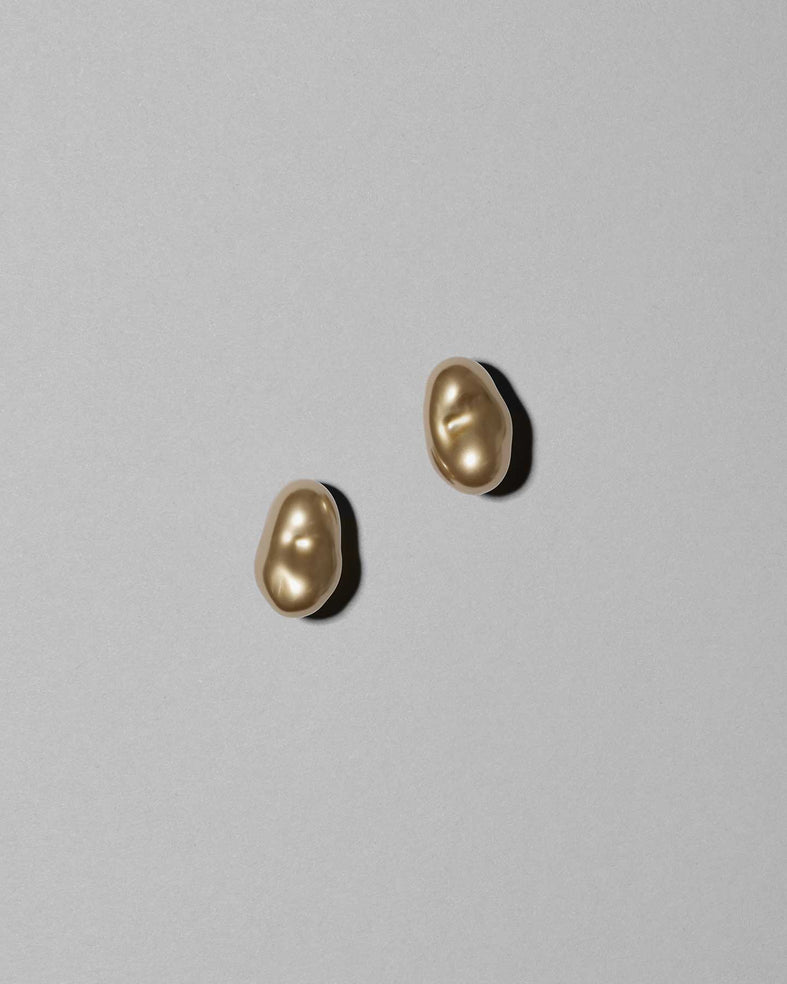 Harmonia Earrings G Pearl Grande Sun