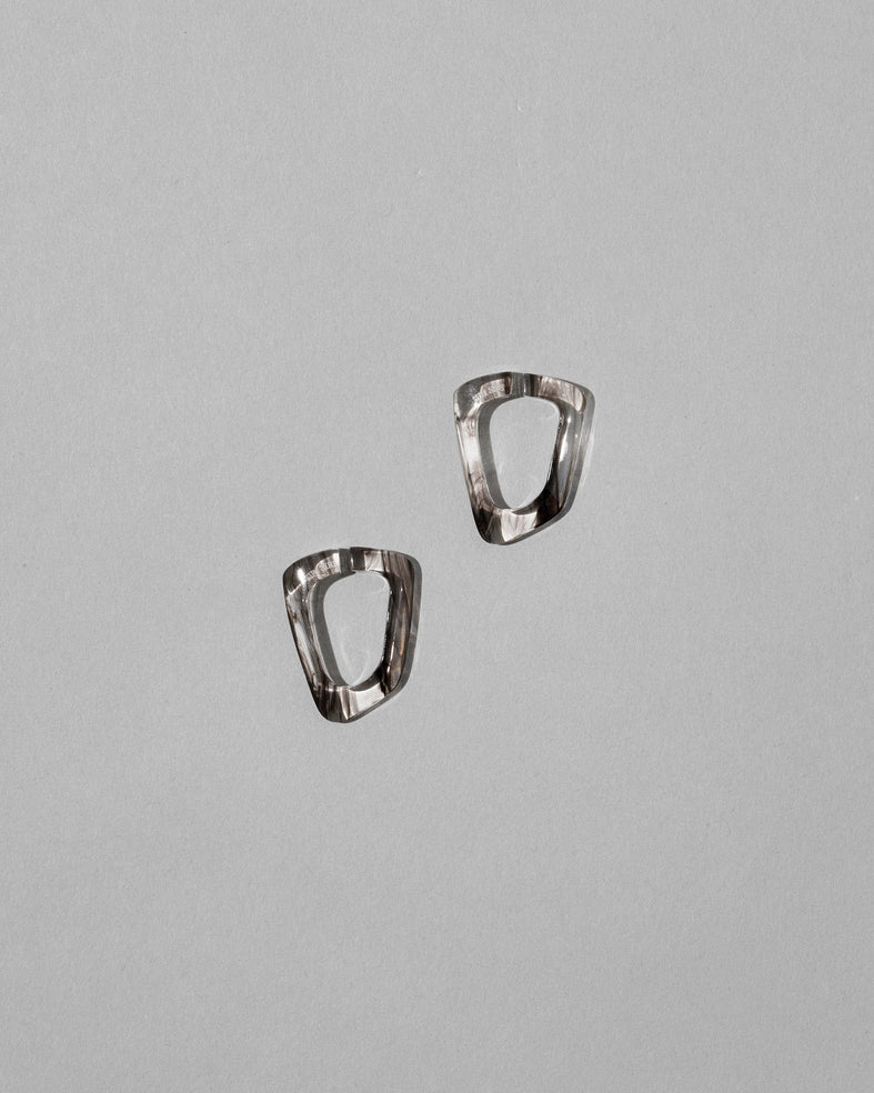COMPOSITION Ear cuffs PHANTOM Marble brown mini