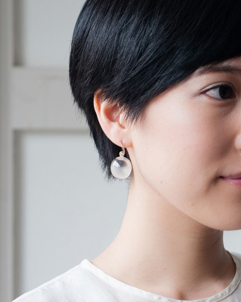 CLASSIC Earrings SPHERE SATIN