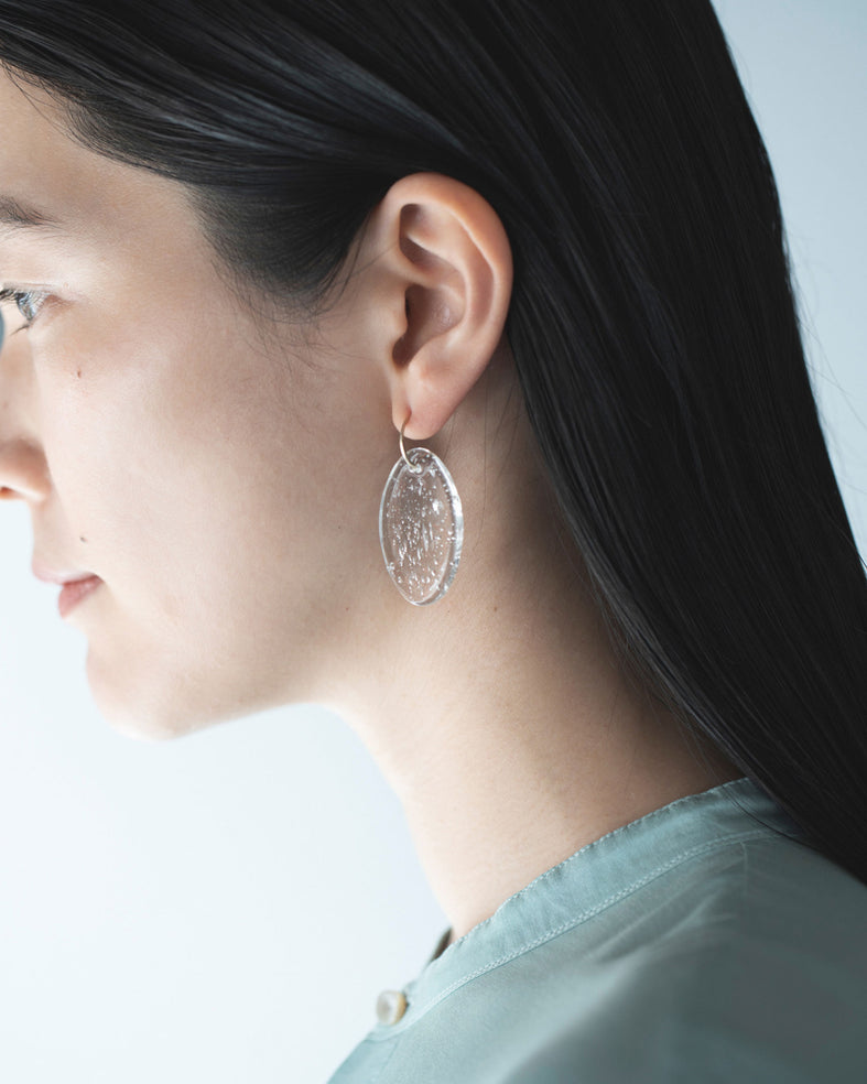 HOTOLI Earrings Oval BUBBLE